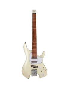 Ibanez ICHI10 Ichika Signature Headless Electric Guitar w/ Bag, Vintage White Matte