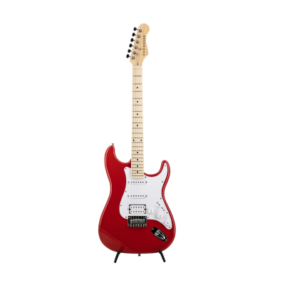 Congress CST100 MP HT Electric Guitar, Fiesta Red
